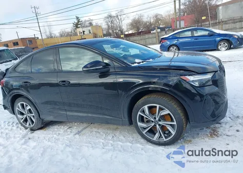 2024 Audi Q4 Sportback E-Tron Premium Plus 50 Quattro из США, поврежденный, VIN WA132BFZ7RP008801